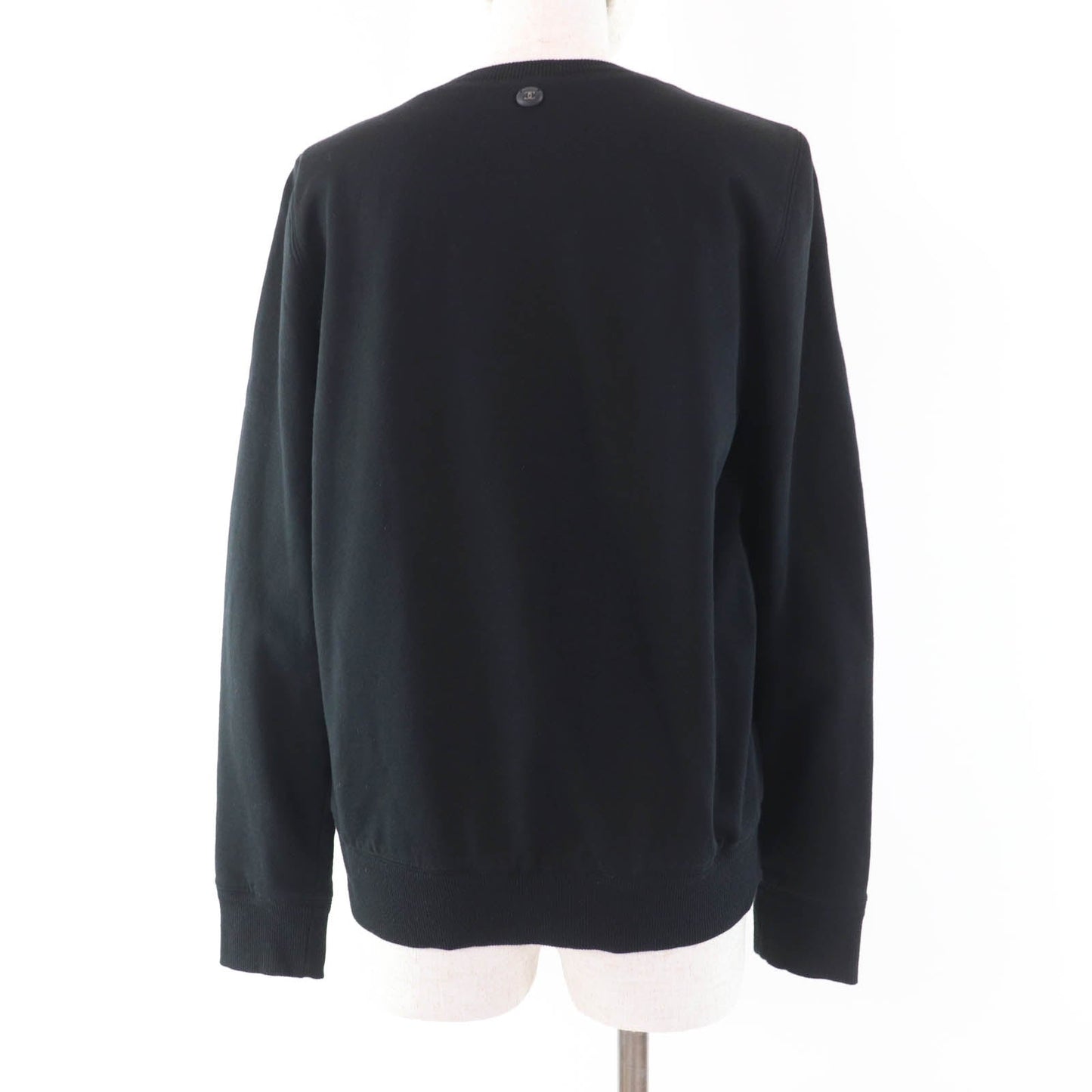 Chanel Gabriel COCO Mark Flocked Logo Cotton Sweatshirt