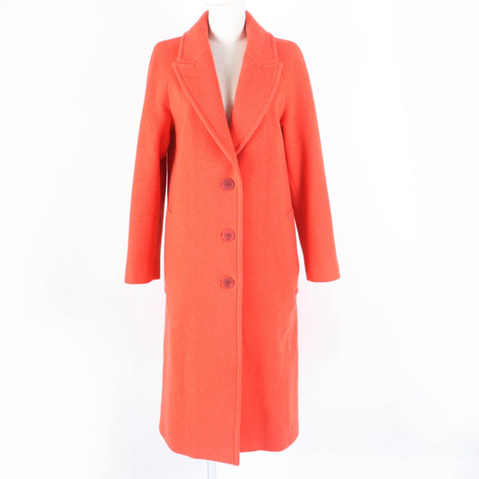Burberry Virgin Wool Nylon Long Coat Women
