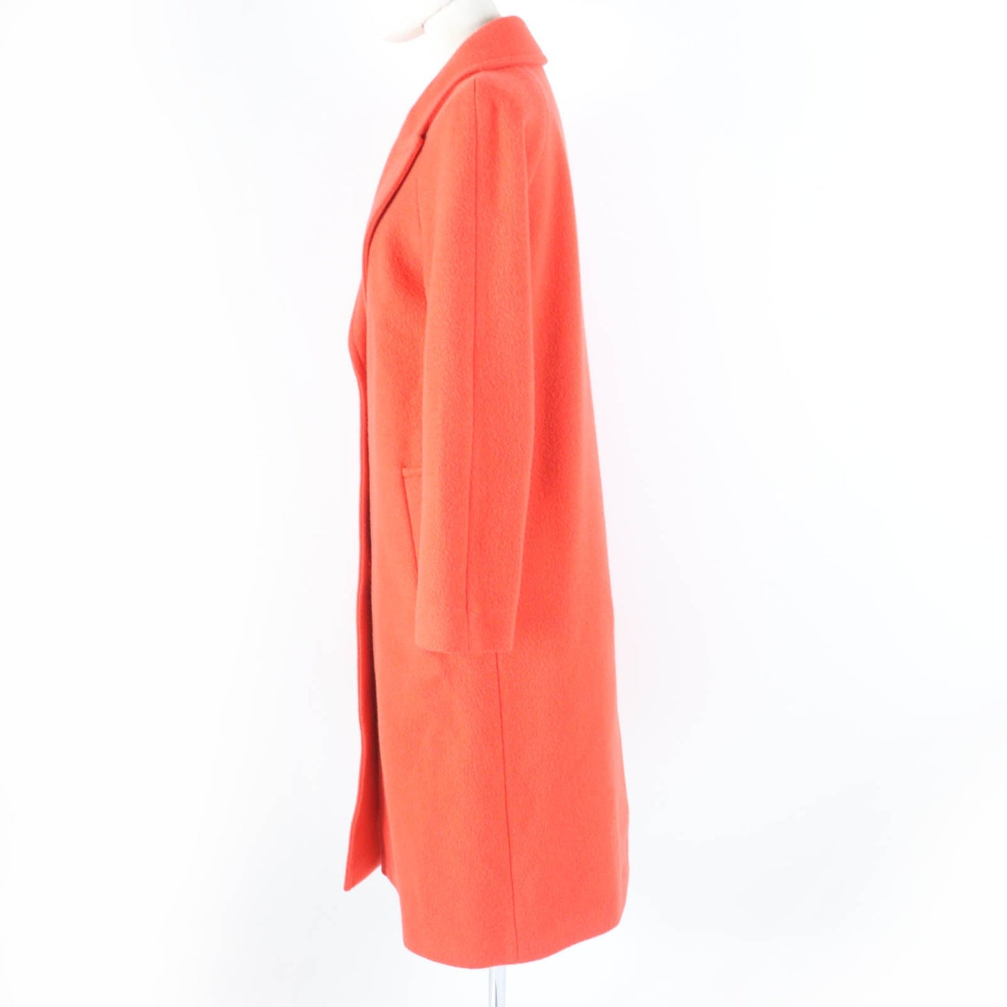 Burberry Virgin Wool Nylon Long Coat Women