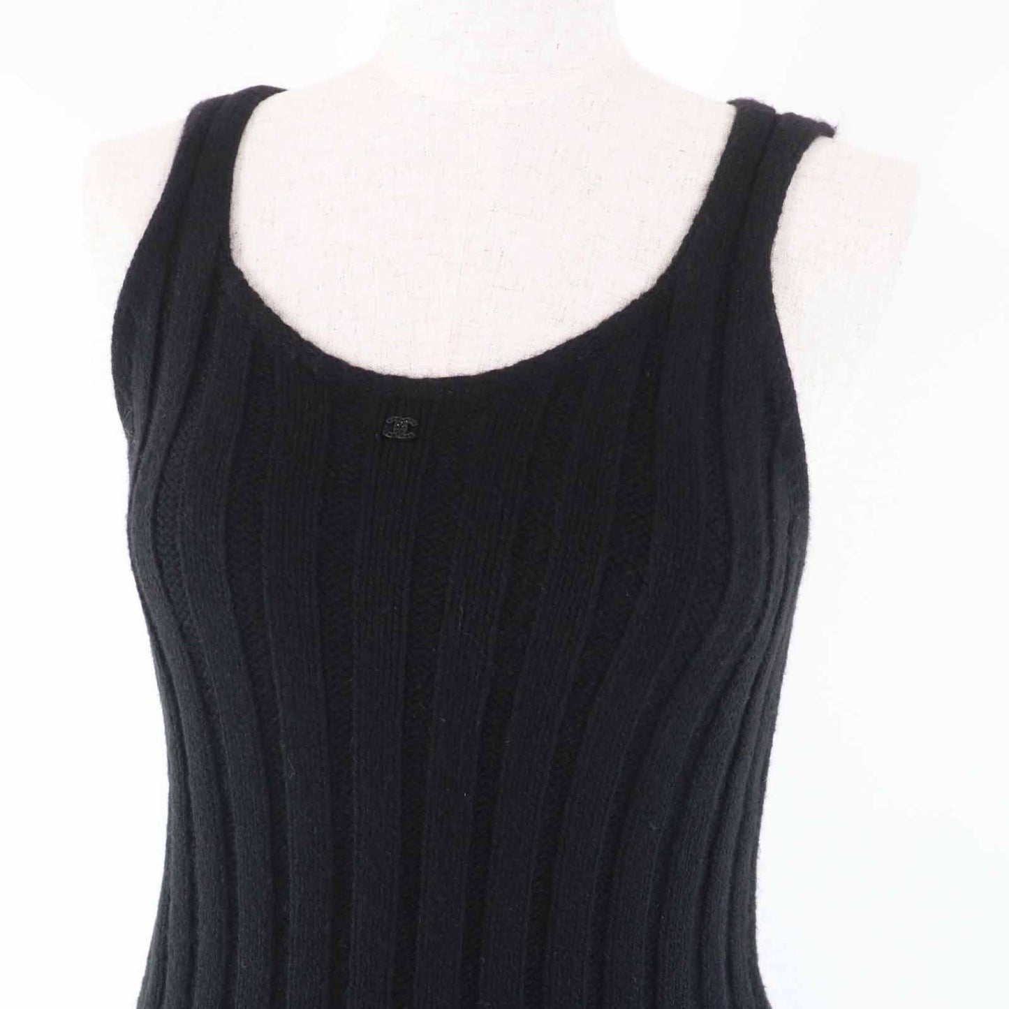 Chanel COCO Mark Cashmere Dress