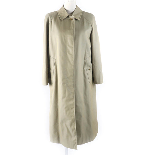 Burberry Vintage Khaki Coat with Nova Check Lining