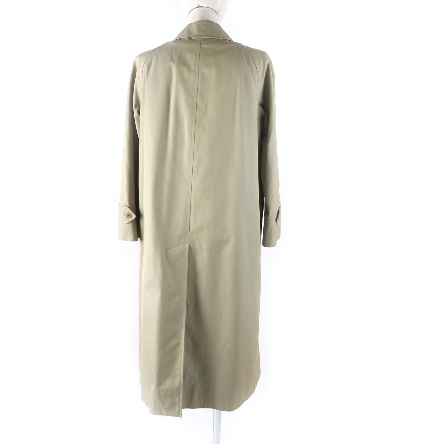 Burberry Vintage Khaki Coat with Nova Check Lining