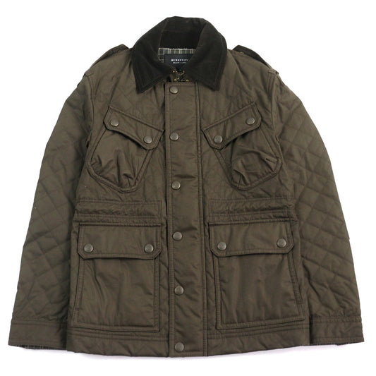 Burberry Cotton Quilted Jacket Brown M