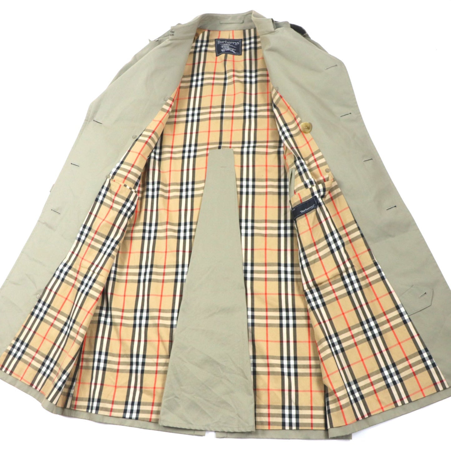 Burberry Vintage Cotton Trench Coat