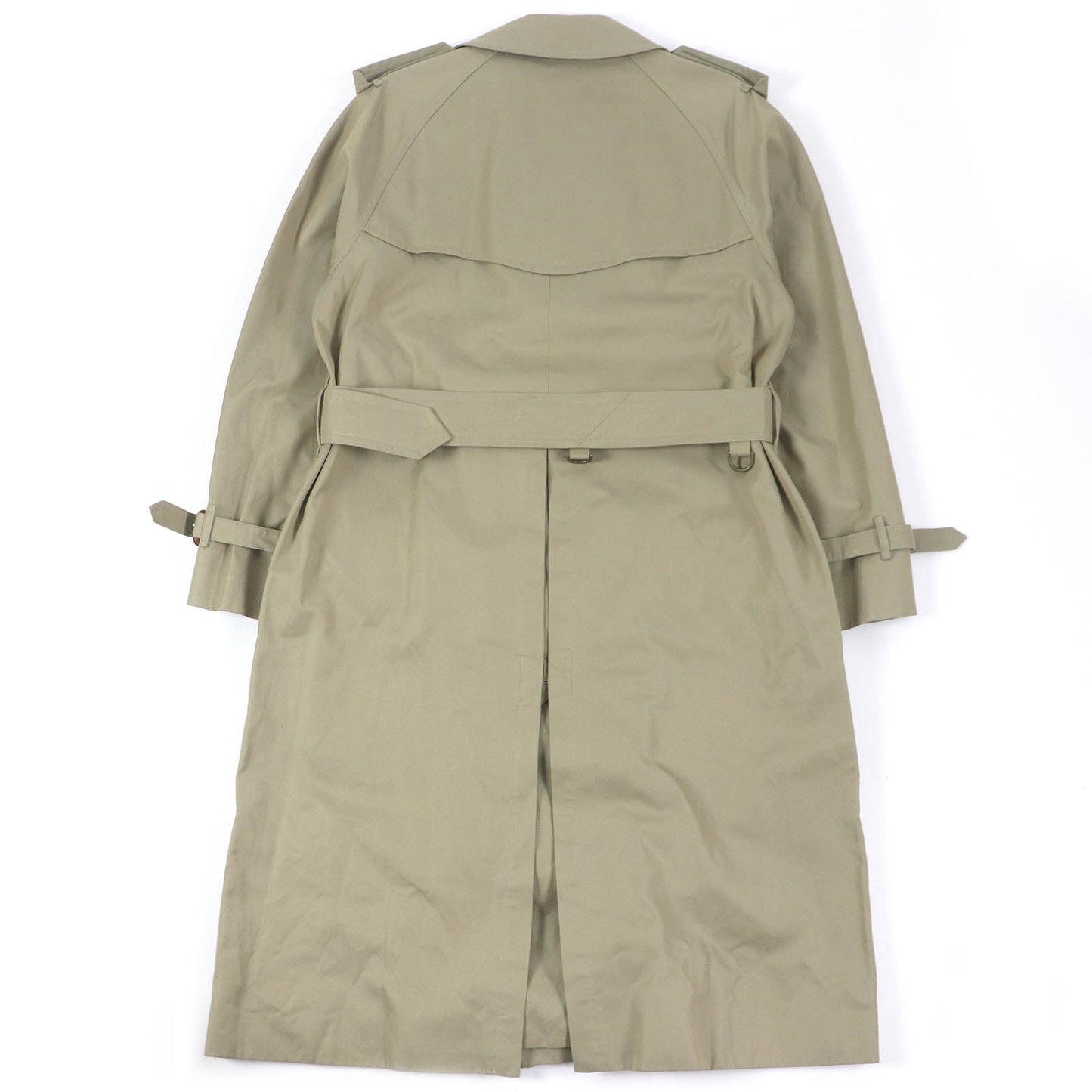 Burberry Vintage Cotton Polyester Spring Coat