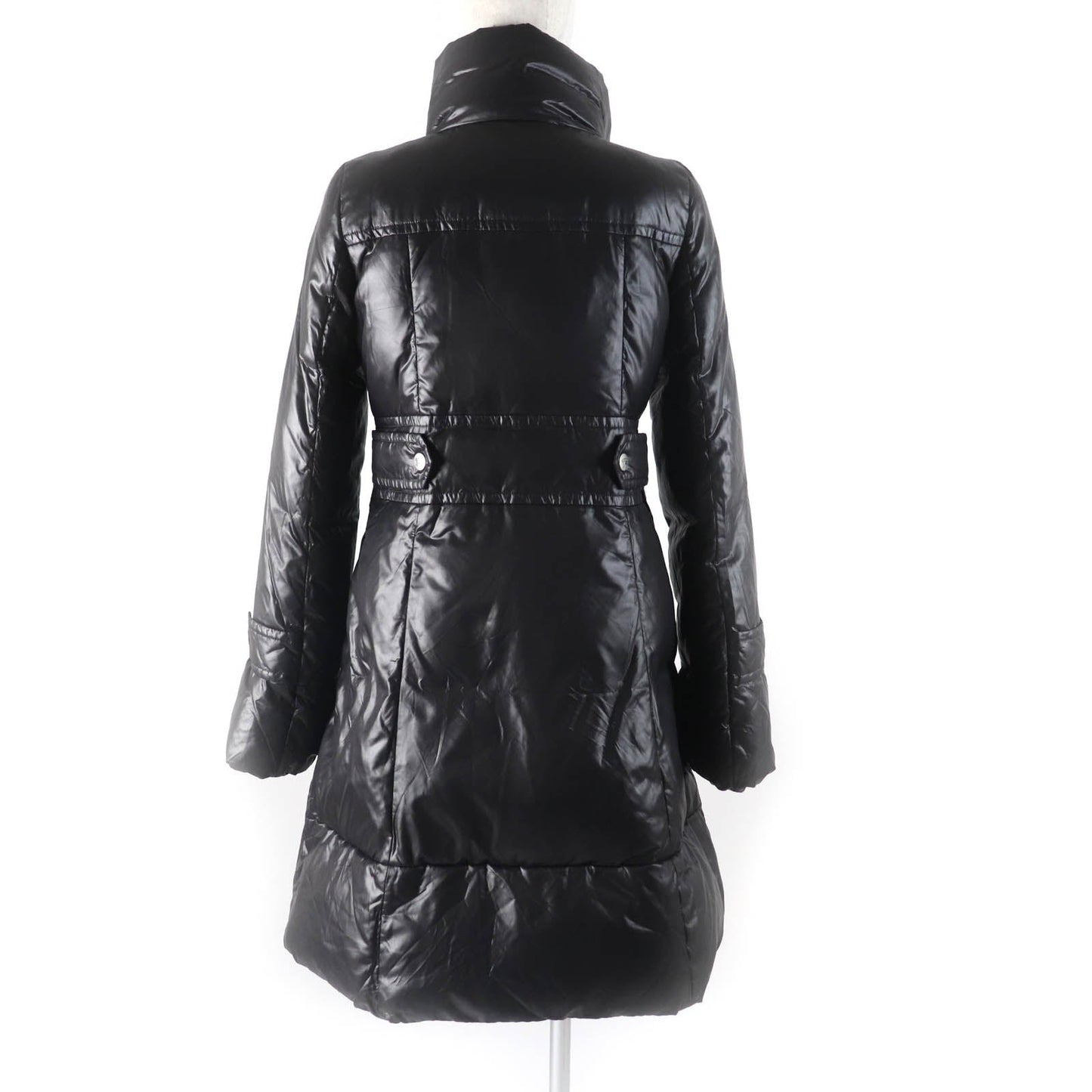 Burberry Nylon Down Coat Black Women