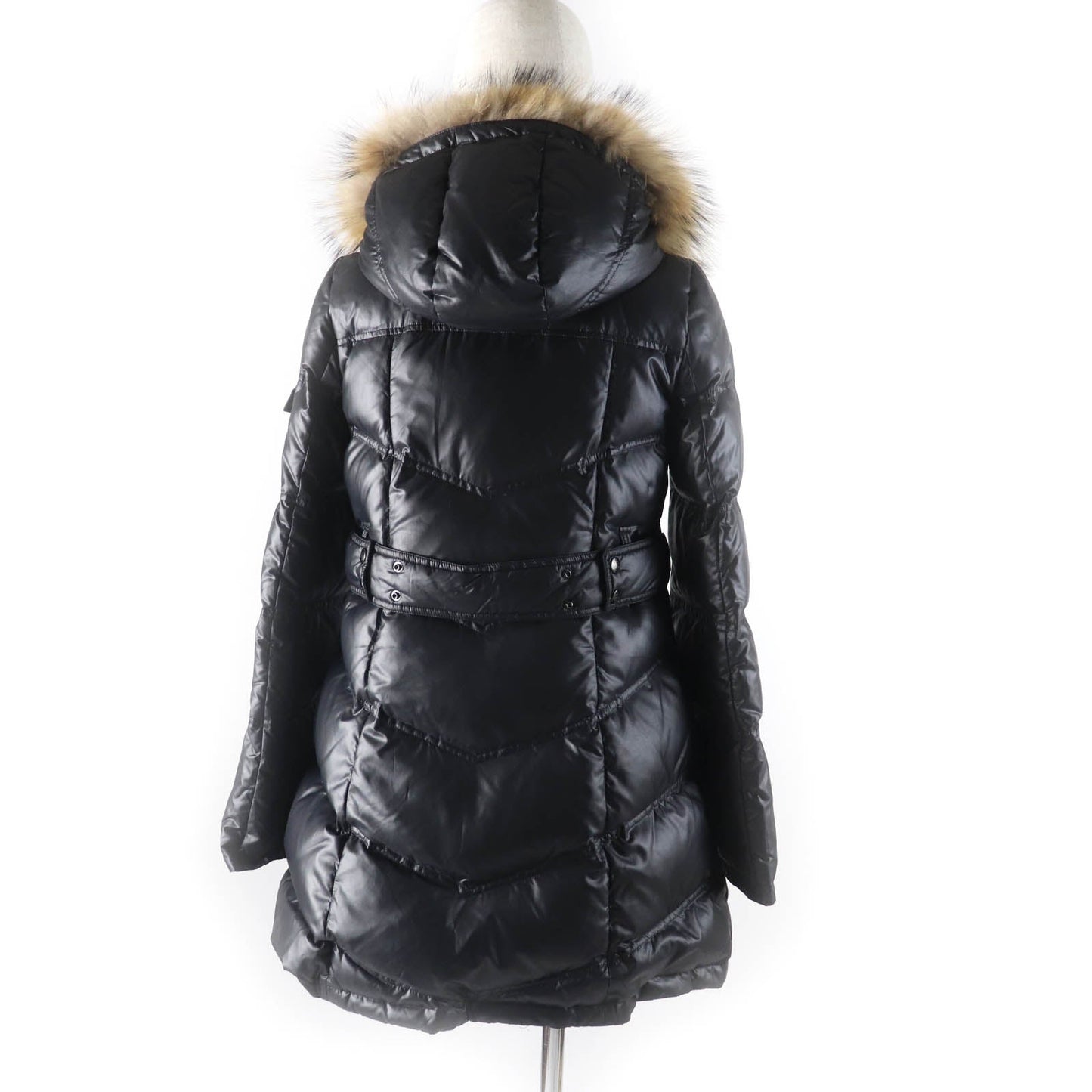 Burberry Women's Down Coat with Fur Hood