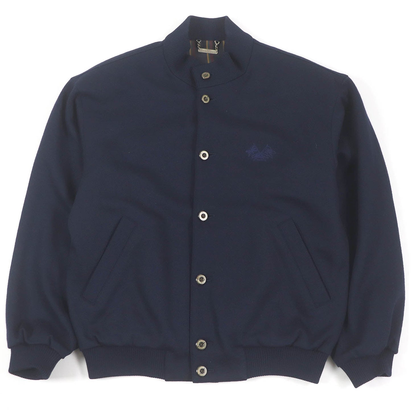 Burberry Vintage Wool Blouson Navy L