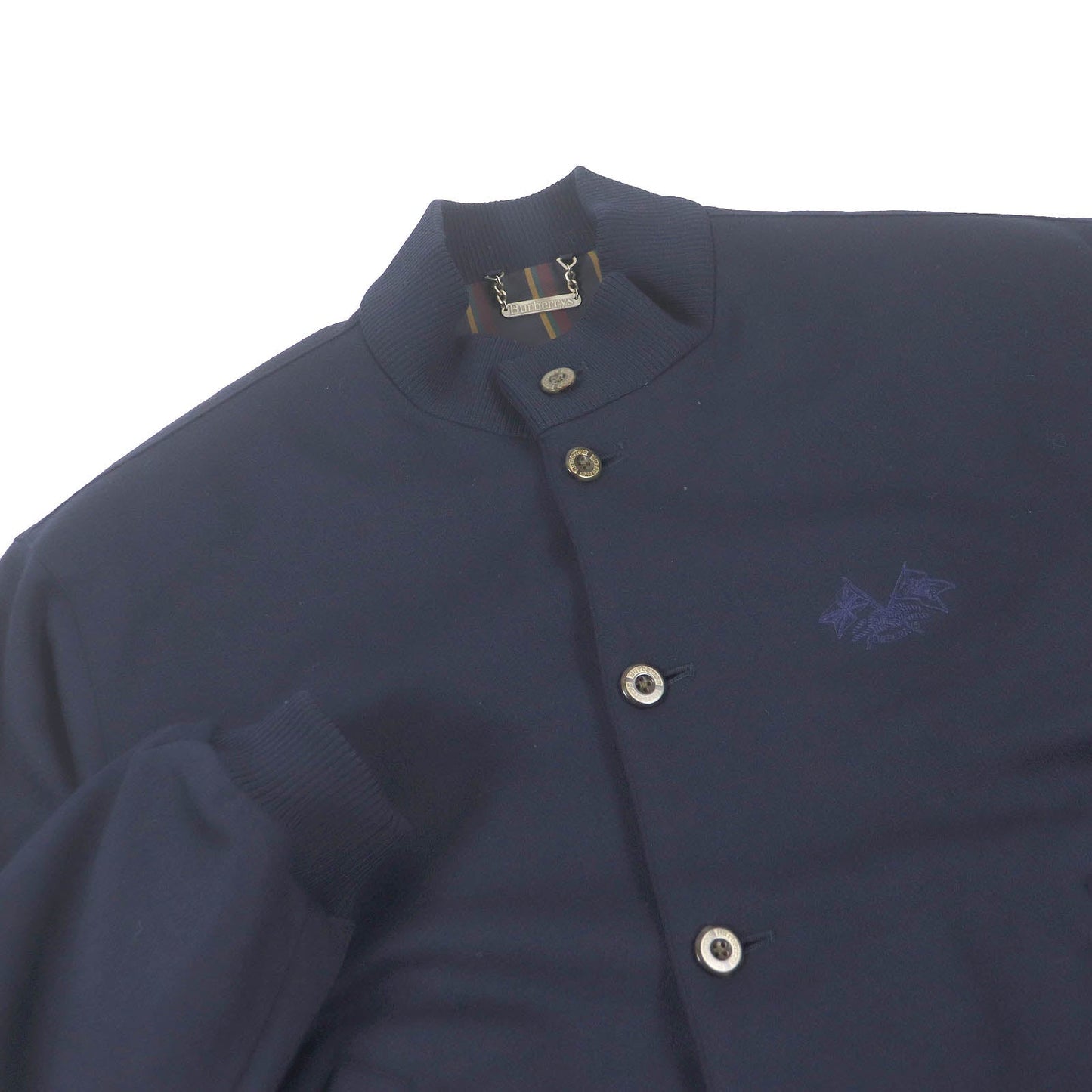 Burberry Vintage Wool Blouson Navy L