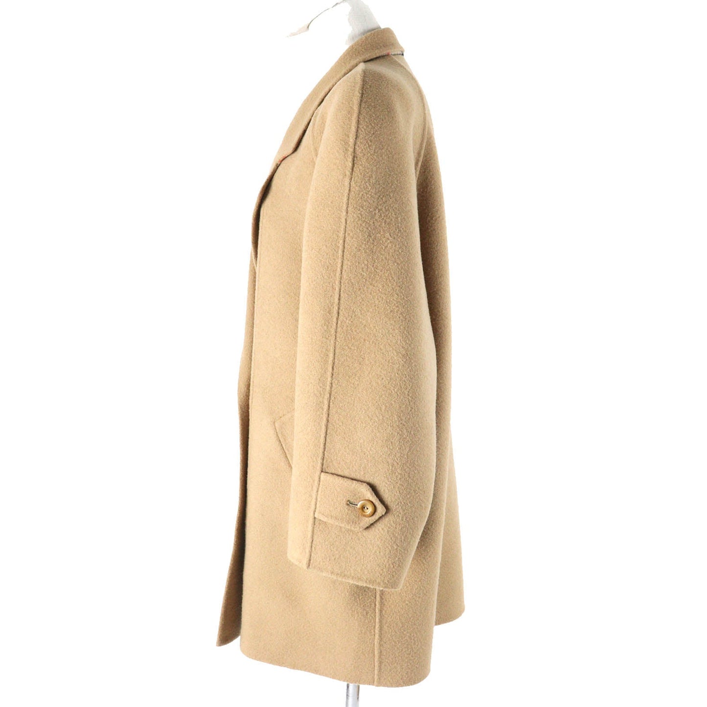 Burberry Vintage Wool Double-Breasted Coat Women
