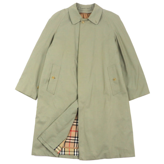 Burberry Vintage Khaki Coat L Cotton Liner