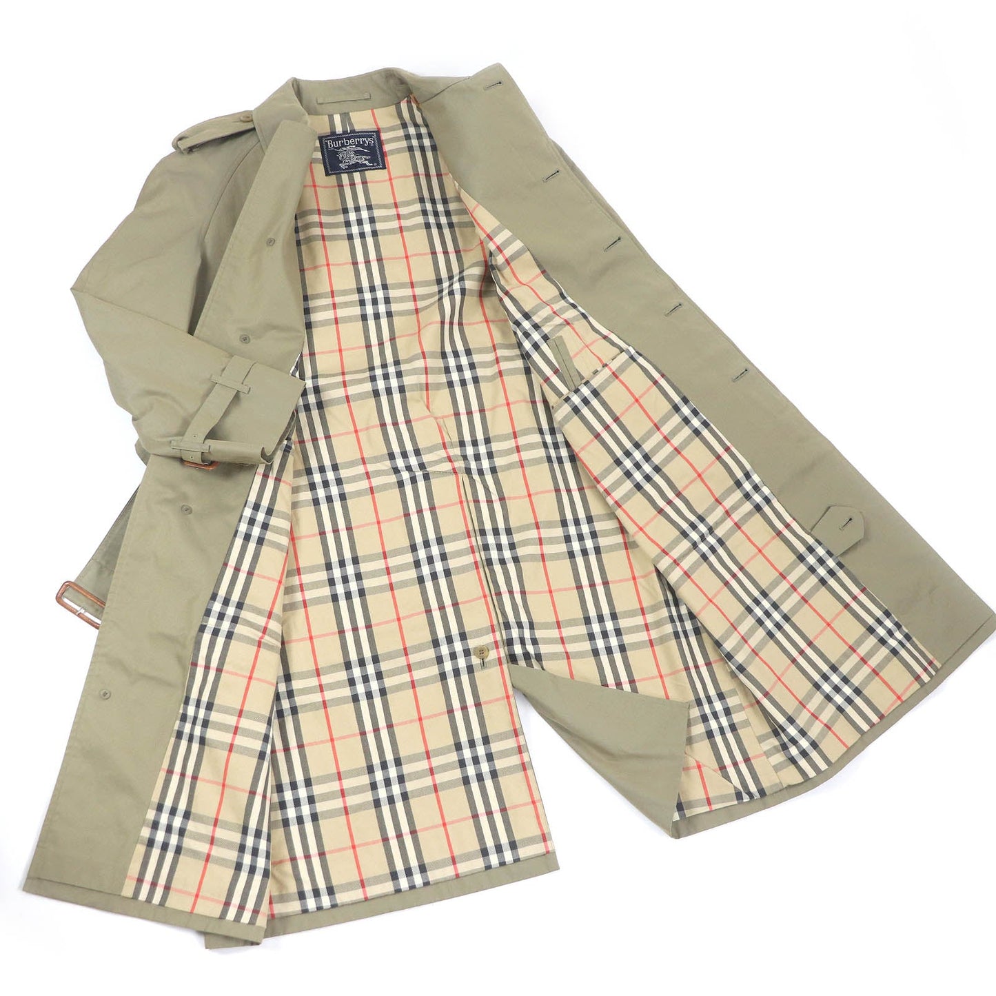 Burberry Vintage Spring Coat with Nova Check