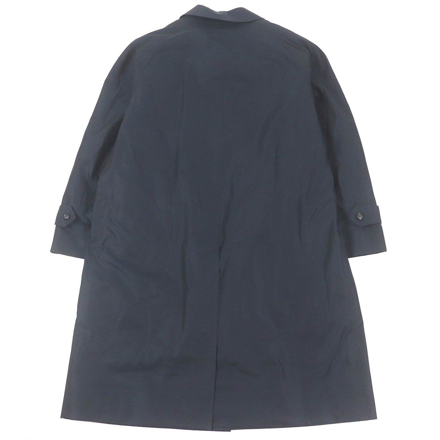 Burberry Cotton Nova Check Coat Dark Navy