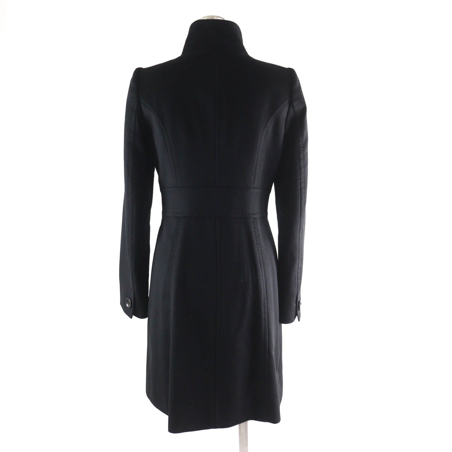 Burberry Cashmere Check Lining Coat Black