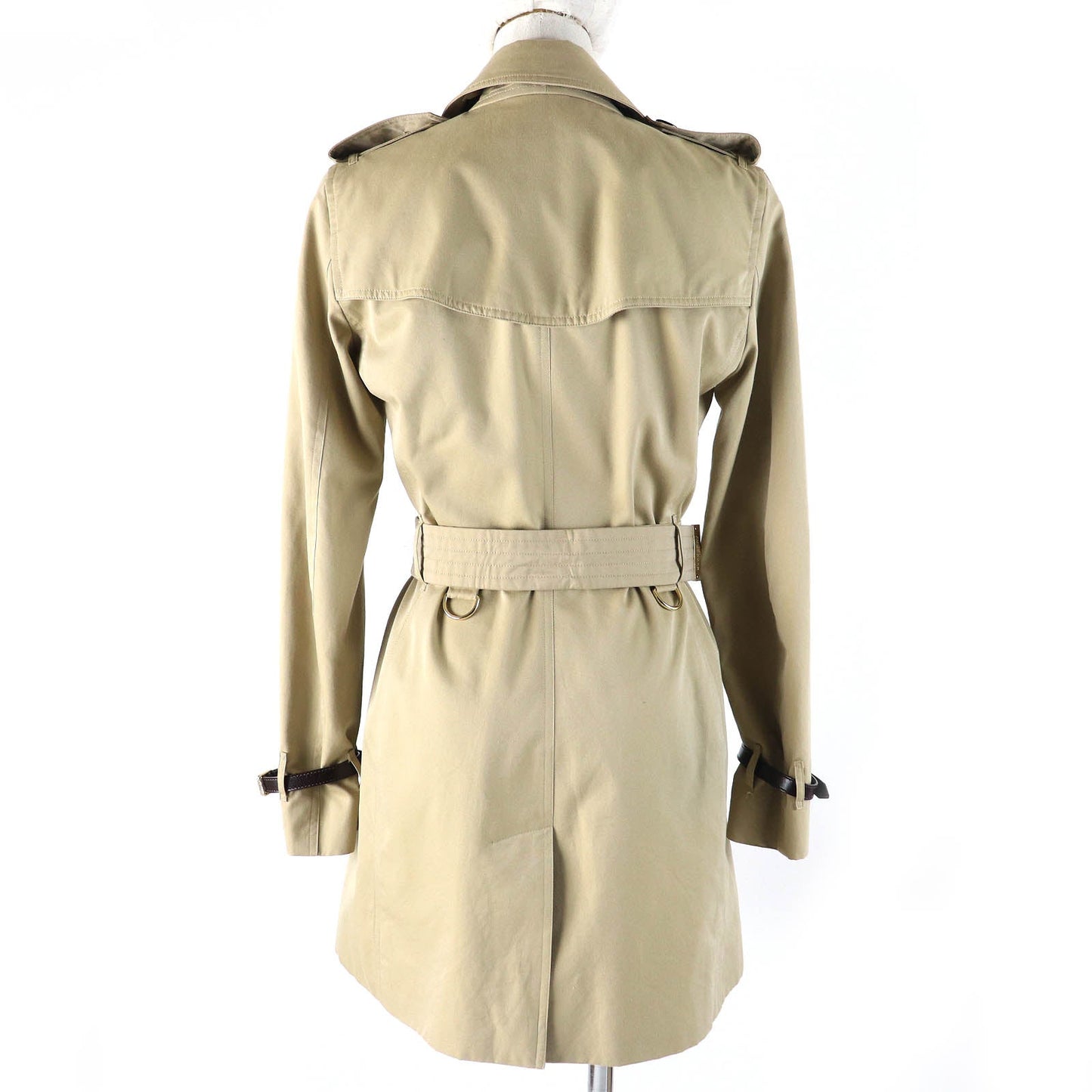 Burberry Cotton Half Trench Coat Women