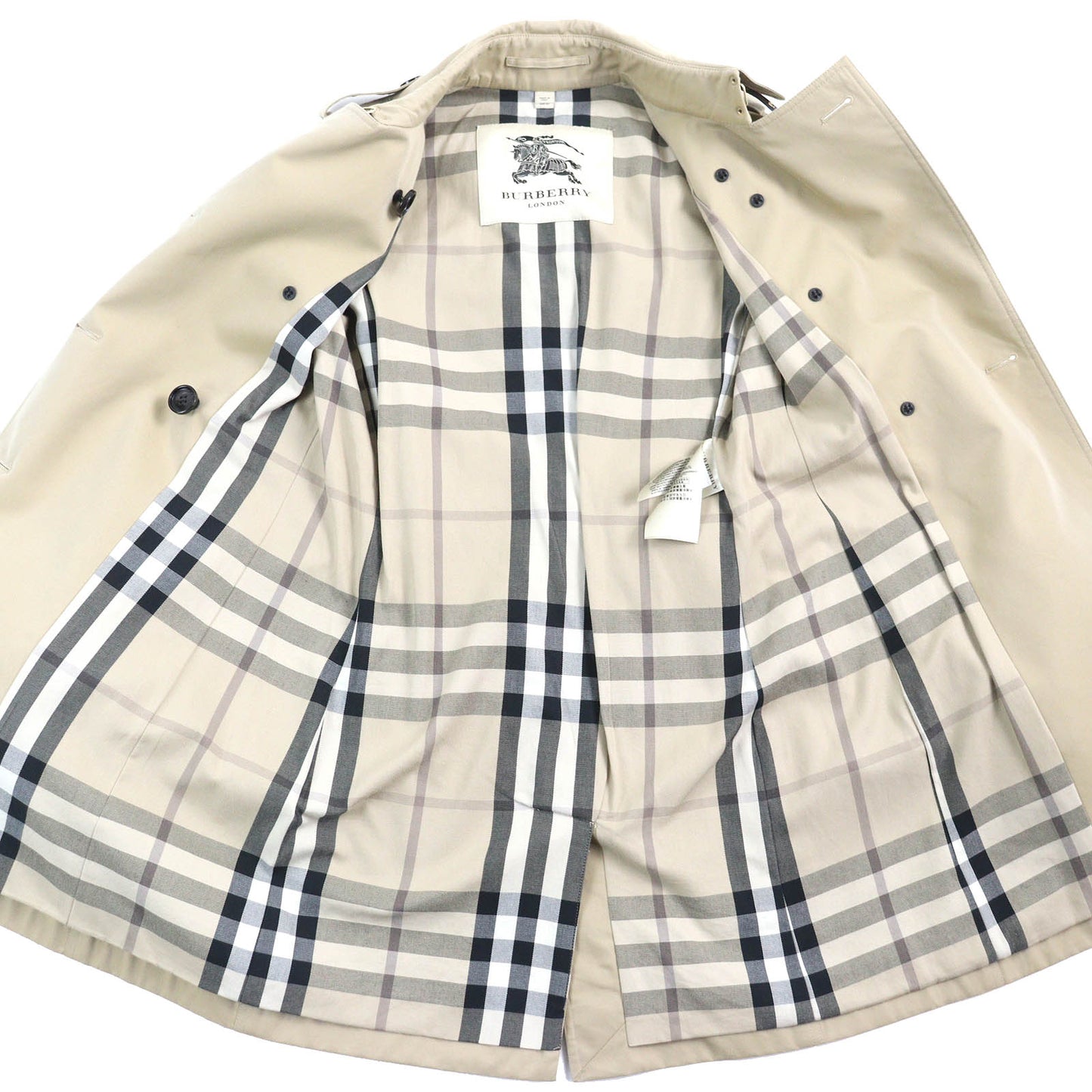 Burberry Cotton Half Trench Coat Women