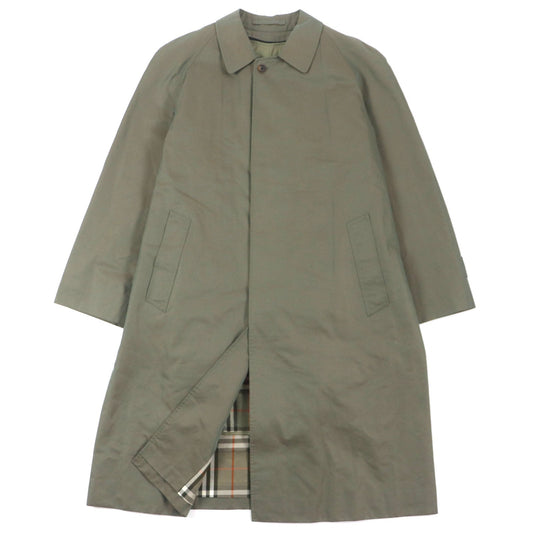 Burberry Vintage Cotton Coat Plaid Lining