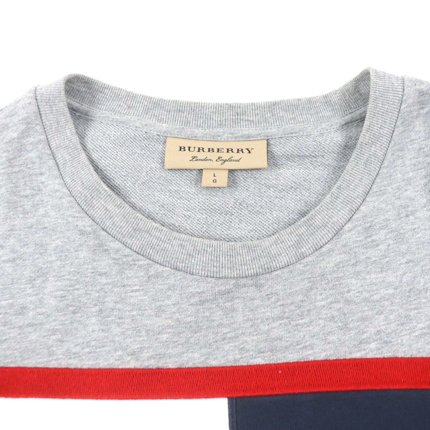 Burberry Cotton Crewneck Embroidered Pullover Sweatshirt