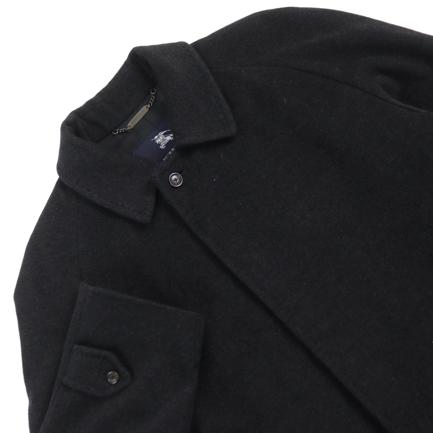 Burberry Cashmere Coat Dark Gray