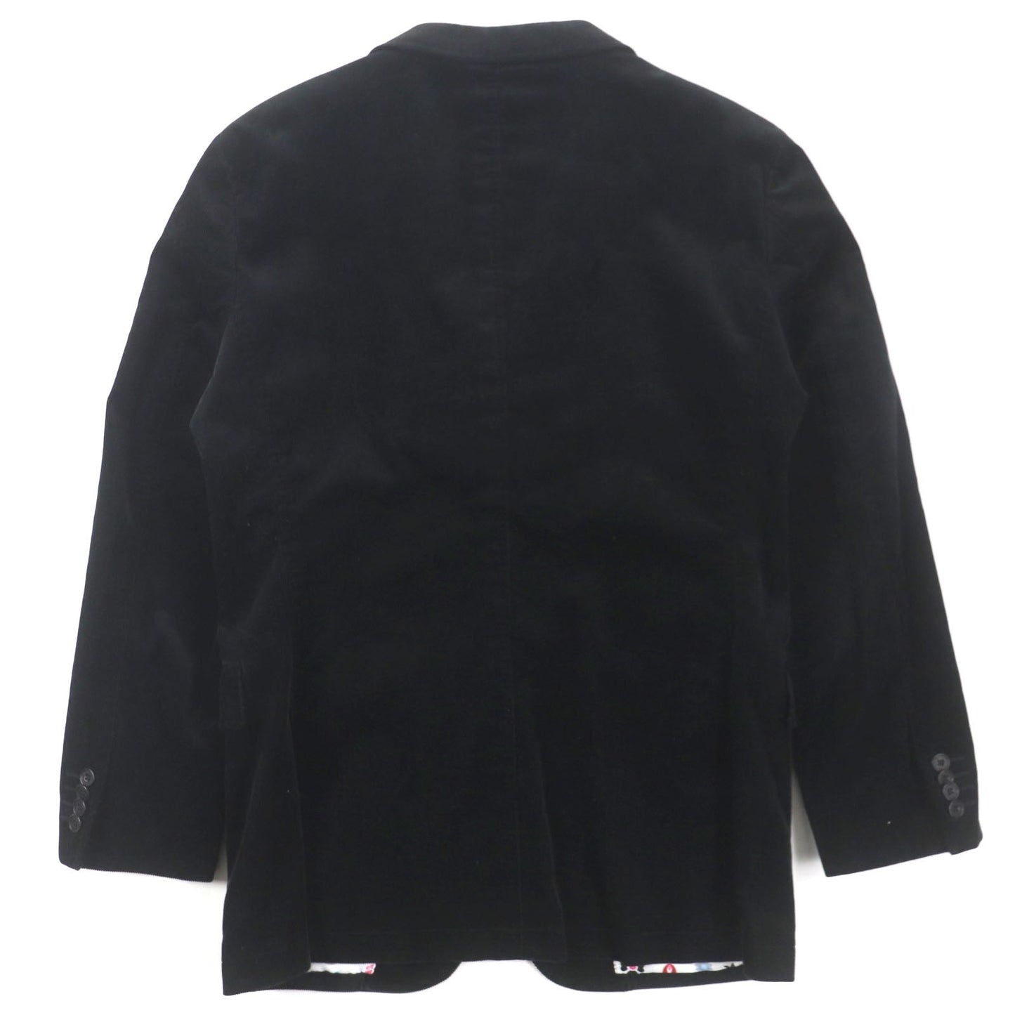 Burberry Wool Polyurethane Single Jacket Black L