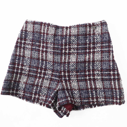 Chanel 22AW Tweed Wool Shorts