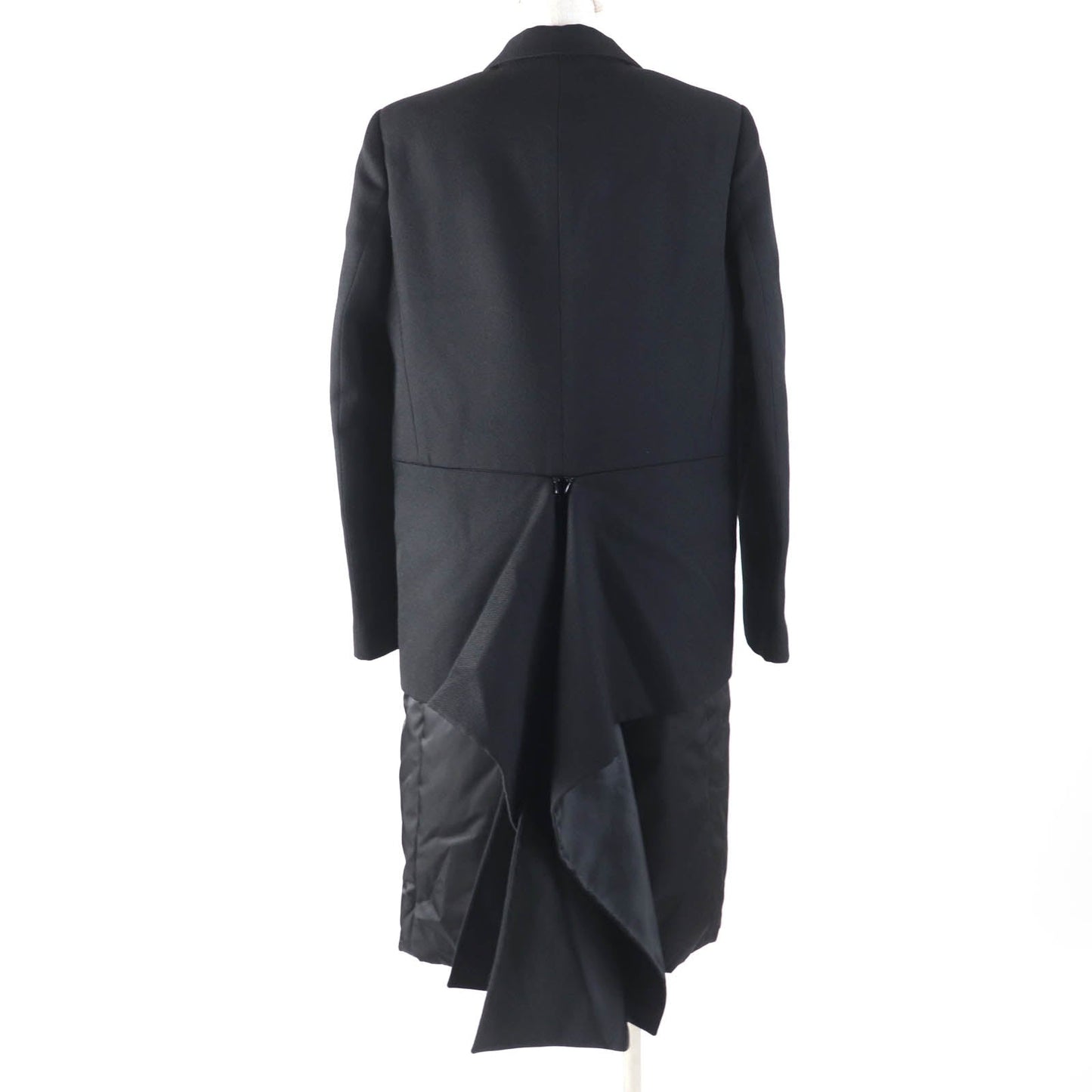 Burberry Virgin Wool Silk Long Coat