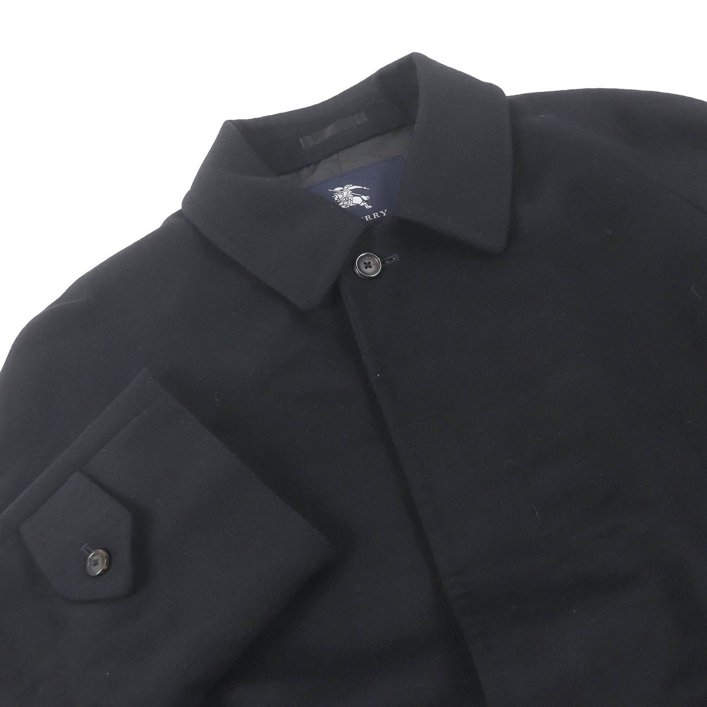 Burberry Cashmere Silk Coat Black