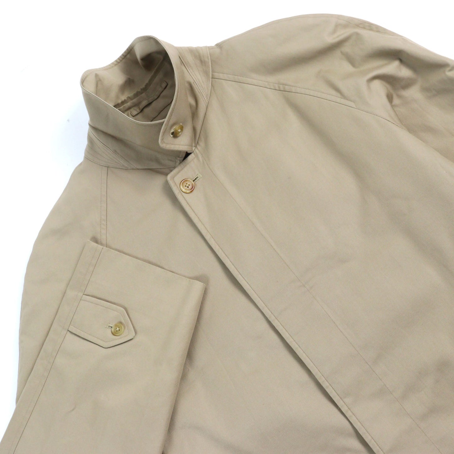 Burberry Beige Coat, Nova Check Lining, Men's