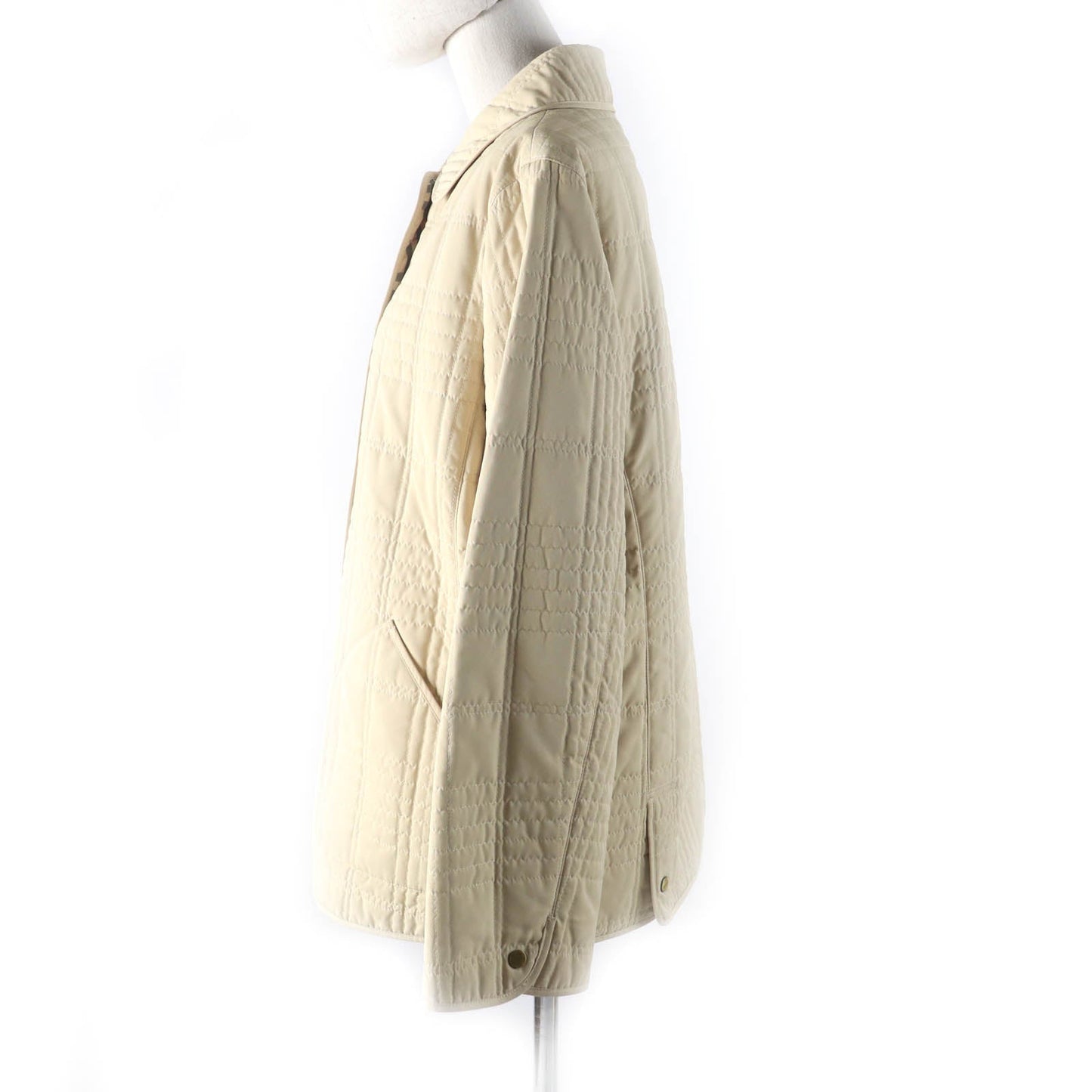 Burberry Polyester Jacket Beige Women