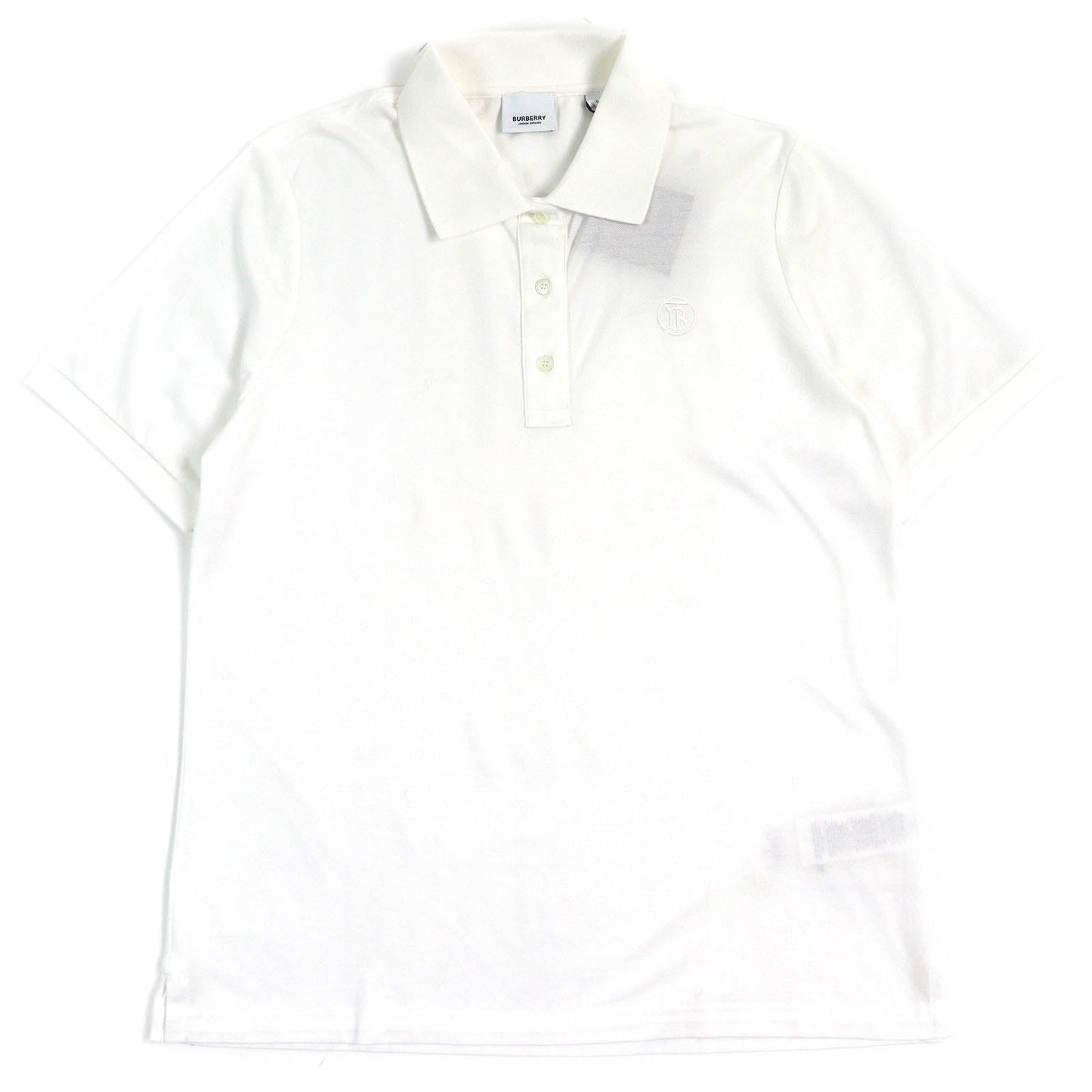 Burberry TB logo embroidery Cotton Polo Shirt