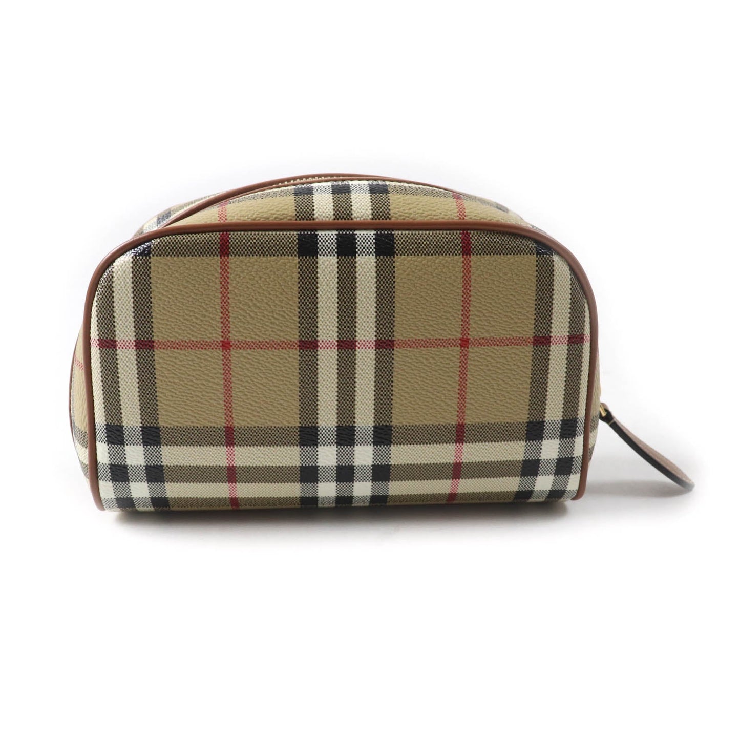 Burberry Prorsum Nova check leather accessory pouch
