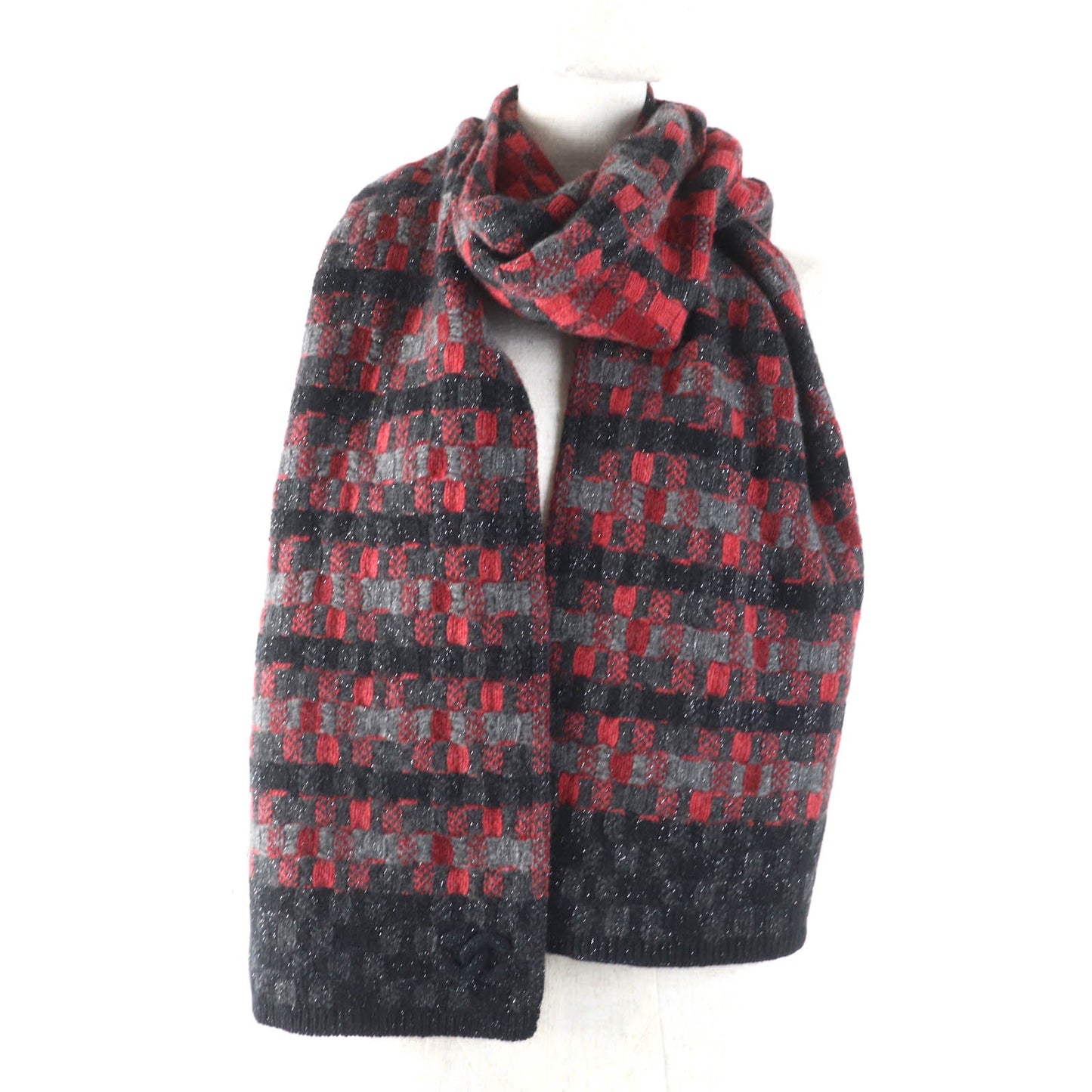 Chanel Cashmere Rayon Scarf
