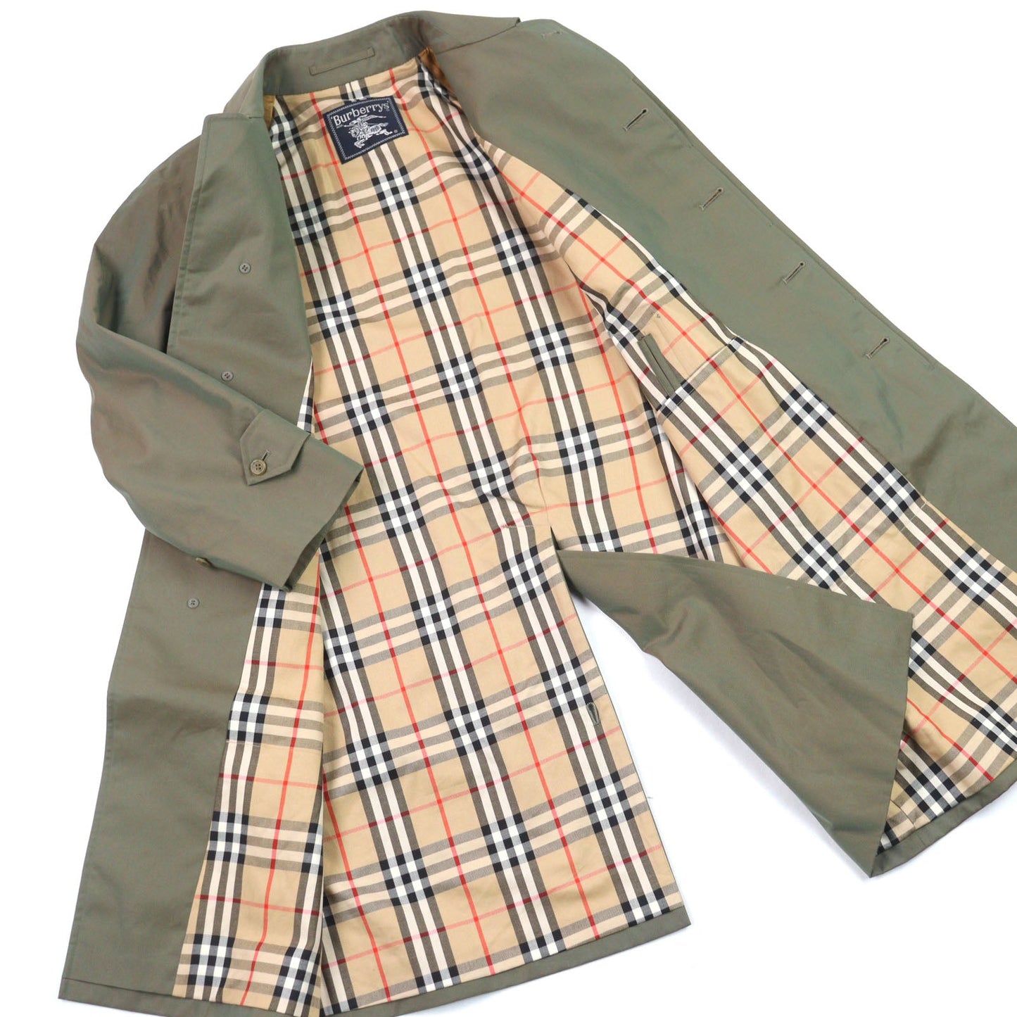 Burberrys Trench Coat Cotton Coat