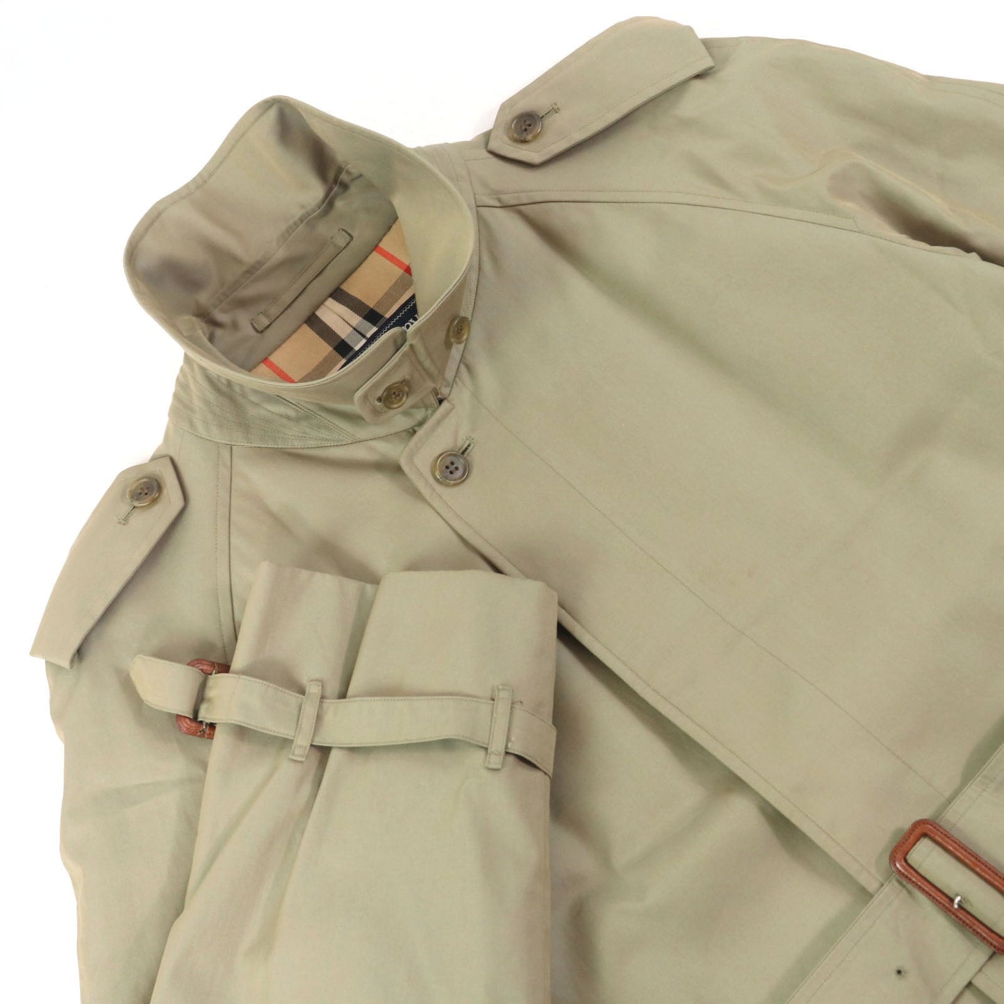 Burberrys Trench Coat Cotton Coat