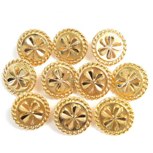 Chanel Four-leaf Clover Button Accessories Set