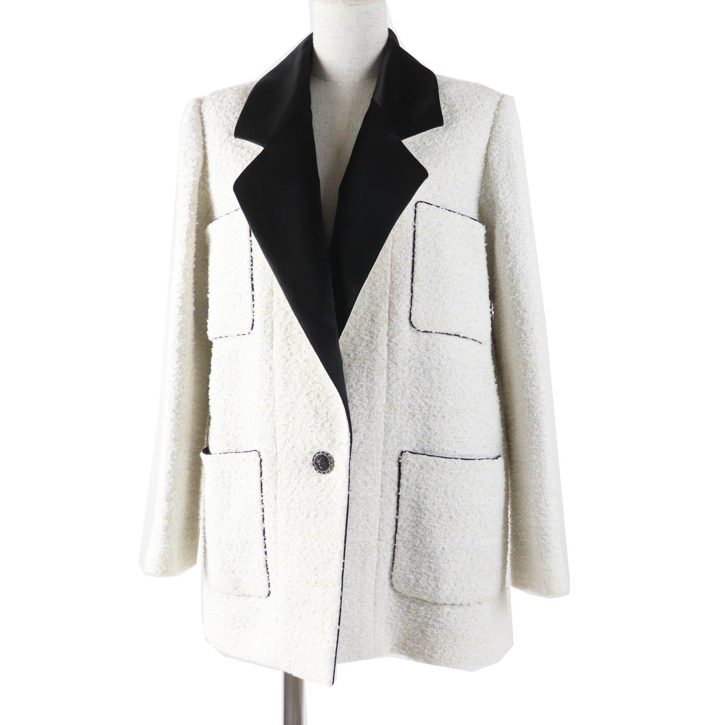 Chanel 22P P72420 Cotton Polyamide Polyester Jacket