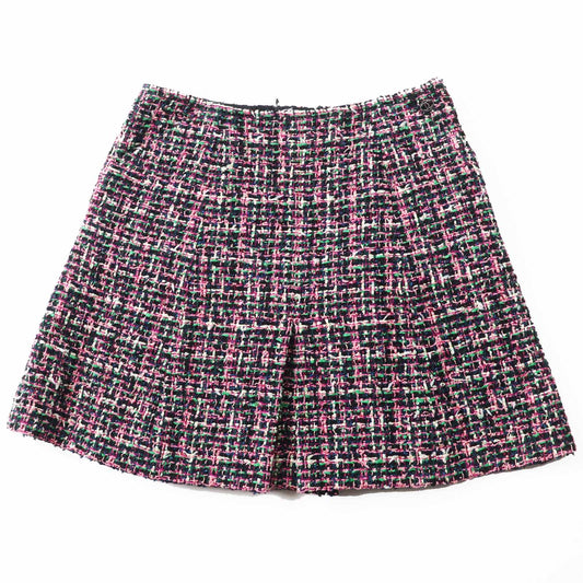 Chanel COCO Mark Mixed Tweed Skirt Mixed Tweed Skirt