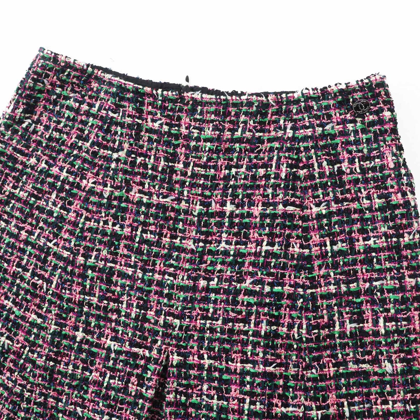Chanel COCO Mark Mixed Tweed Skirt Mixed Tweed Skirt