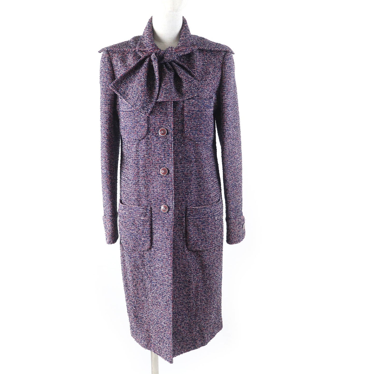 Chanel Cotton Tweed Coat