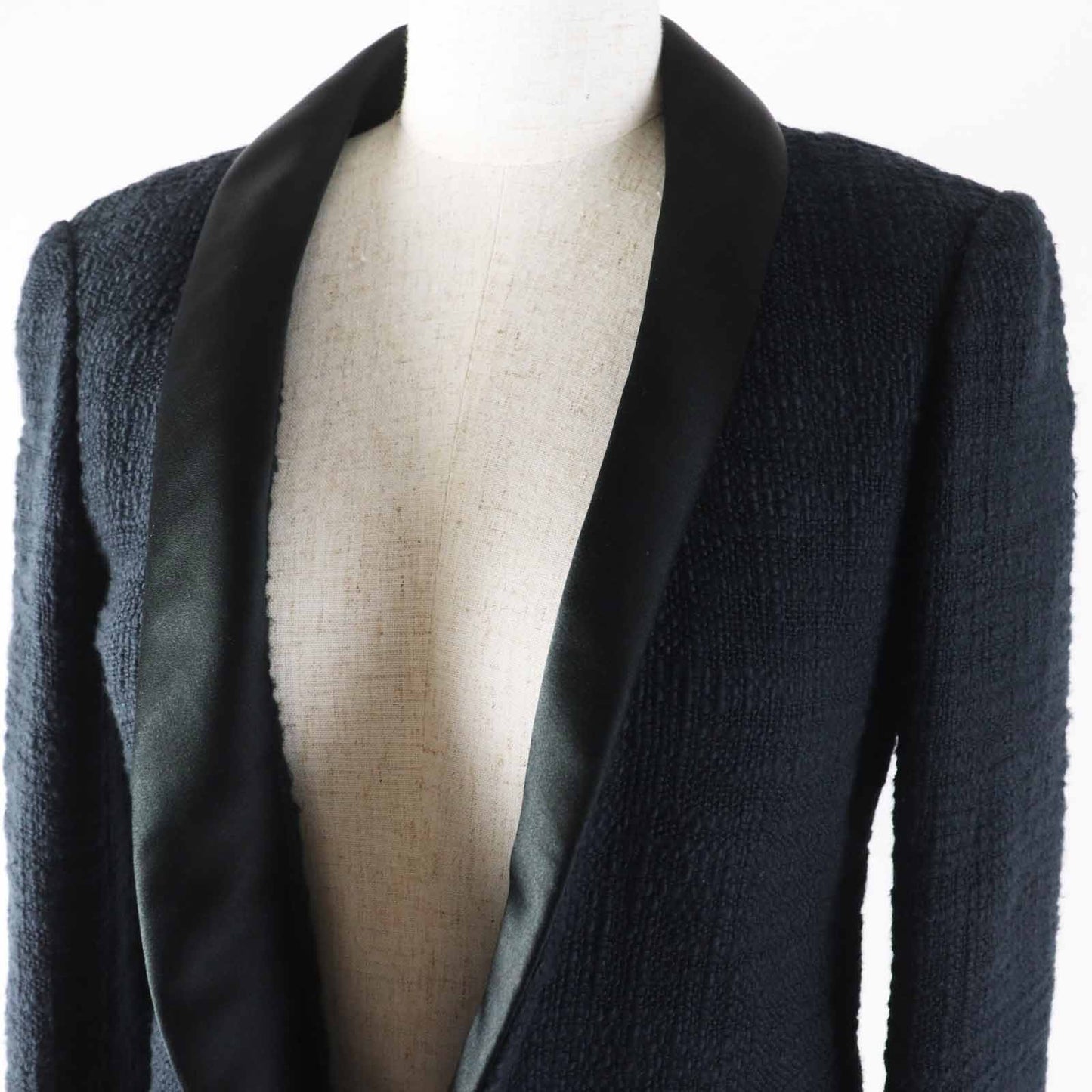 Chanel Gripoa button cotton silk jacket