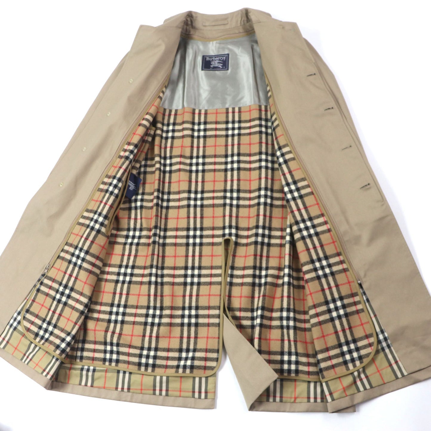 Burberrys Nova check Cotton Polyester Coat
