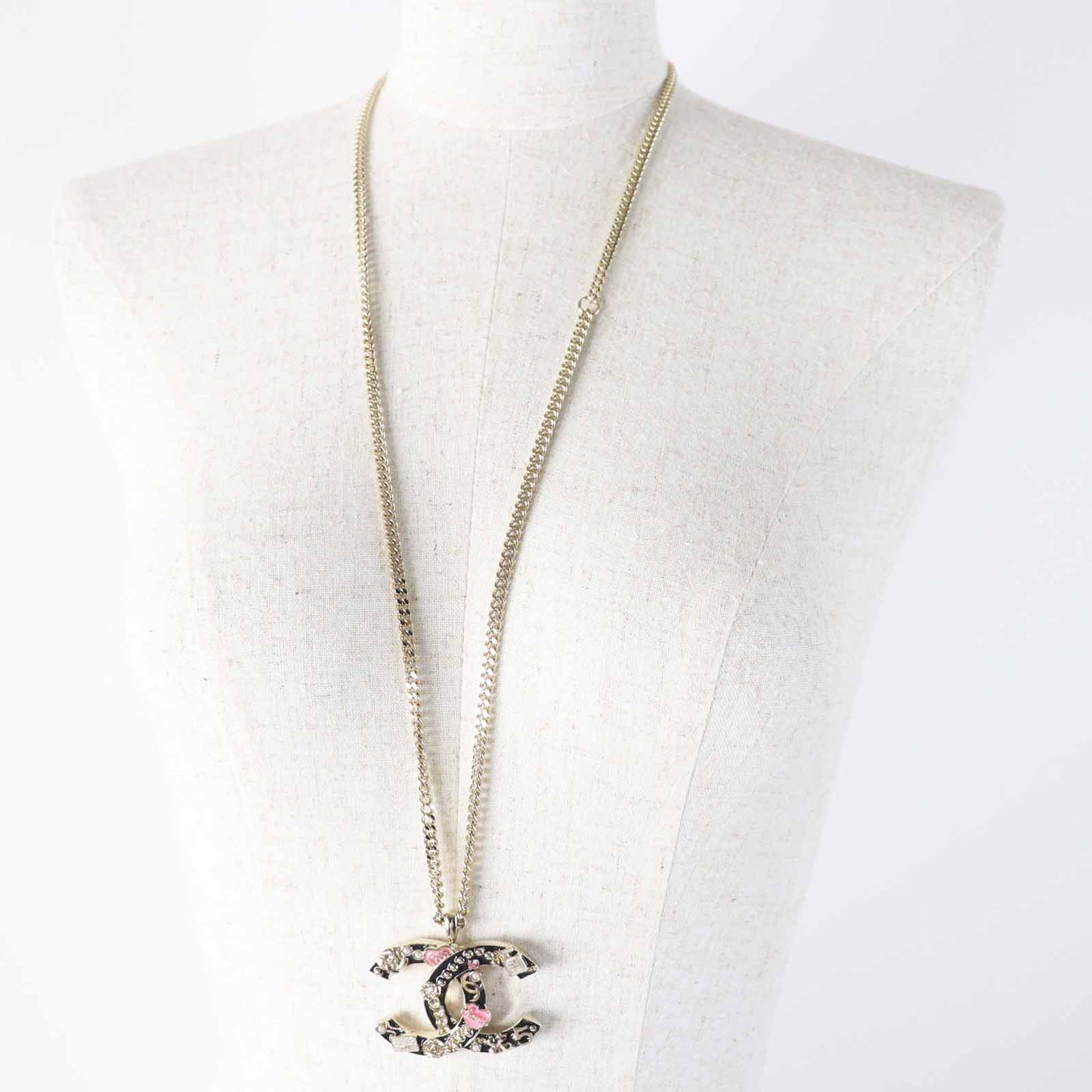 Chanel Camellia Perfume Bag Icon Design Necklace