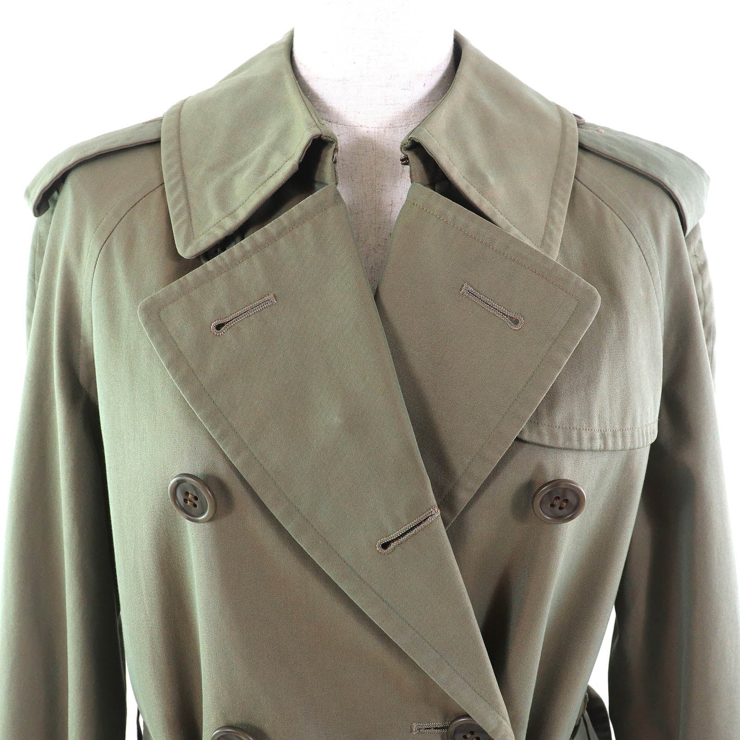 Burberrys Trench Coat Cotton Coat