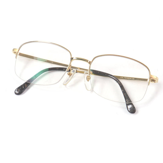 Burberry Half Rim Square Au750 Glasses
