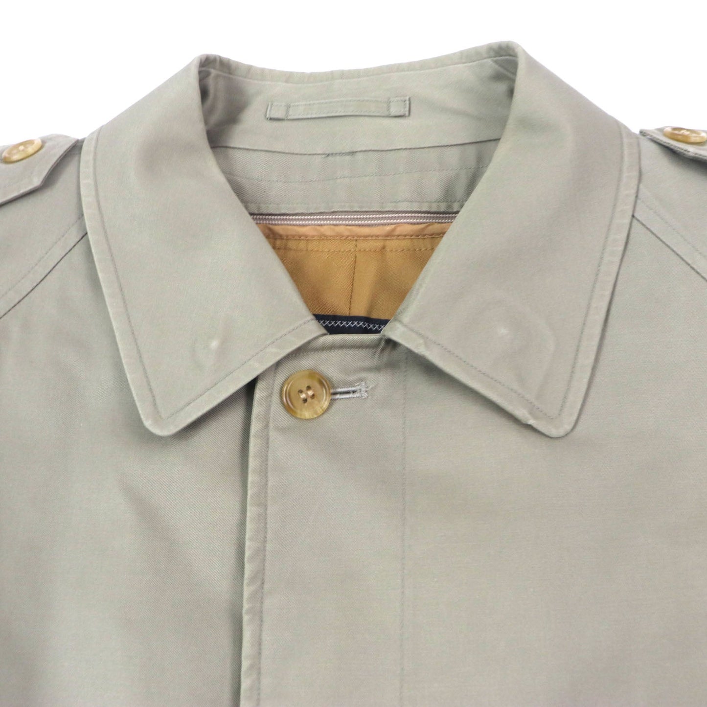 Burberrys Stainless Cotton Polyester Coat