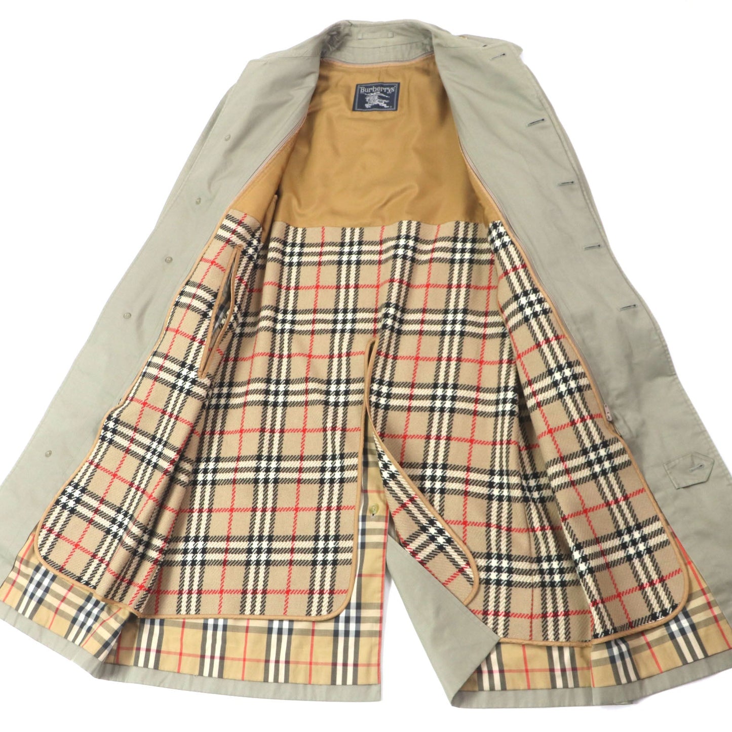 Burberrys Stainless Cotton Polyester Coat