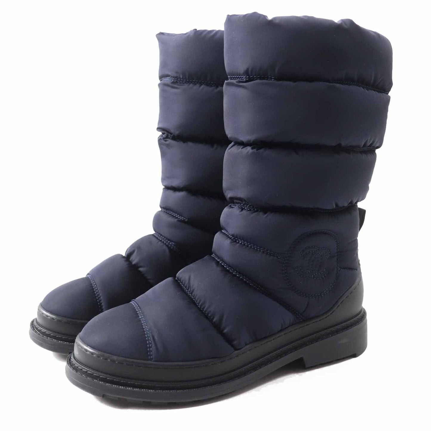 Chanel COCO Mark Snow Boots