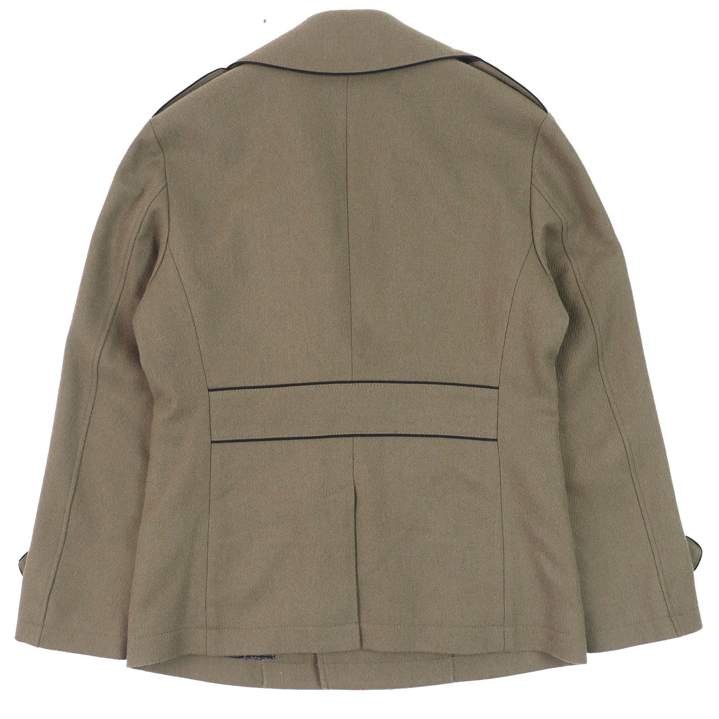 Burberry Black Label Double breasted Wool Nylon Jacket