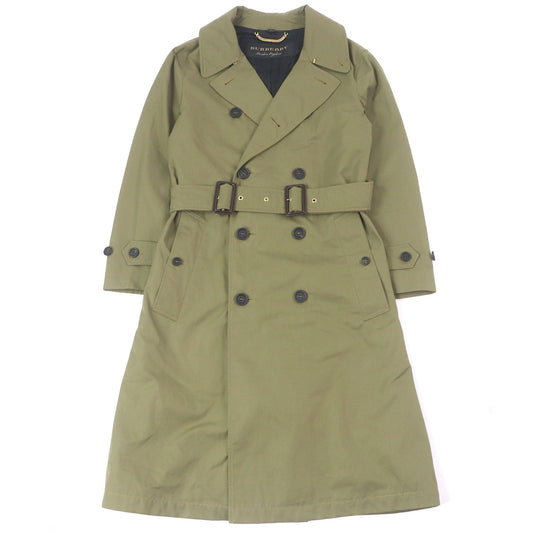 Burberry Logo Trench Coat Cotton Trench Coat