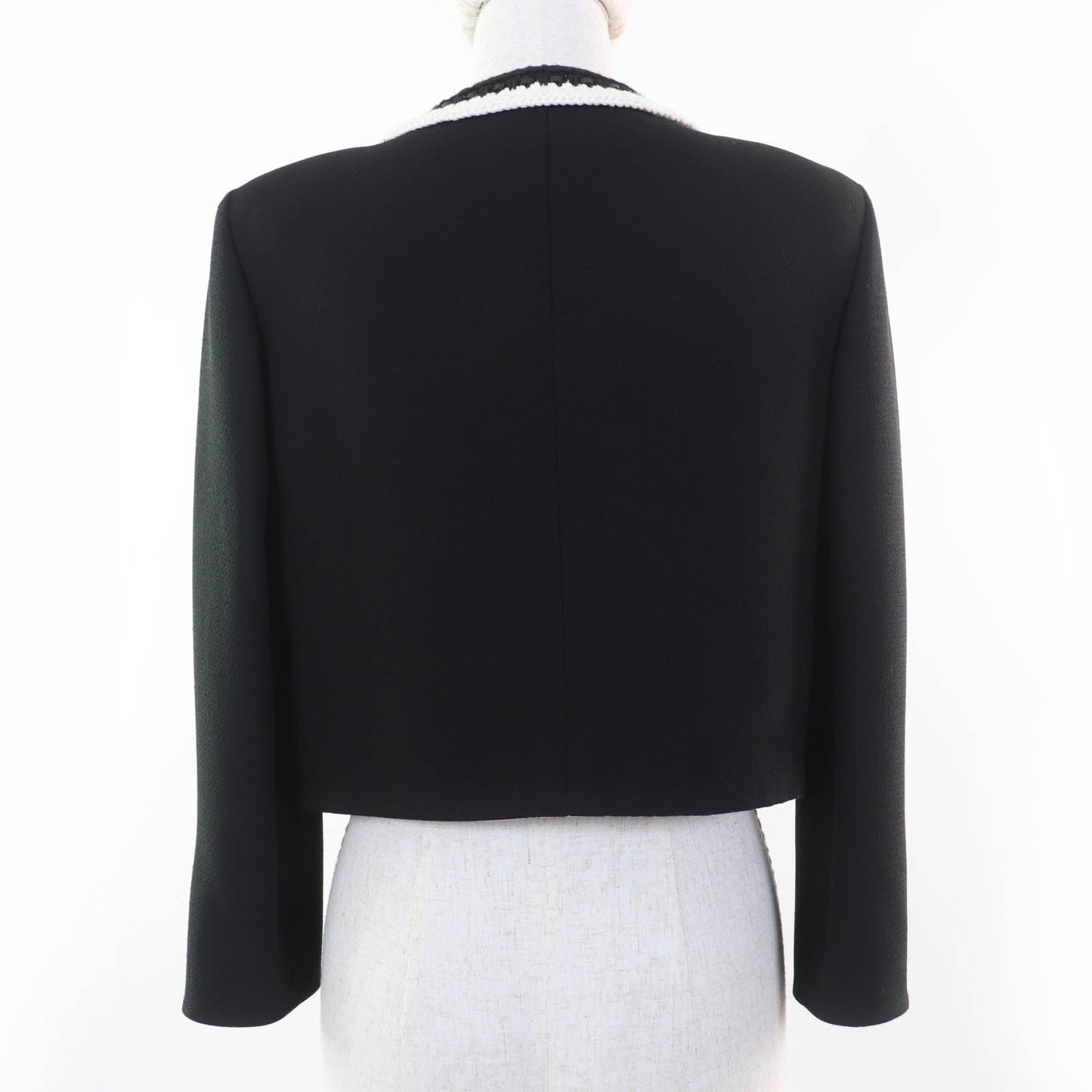 Chanel COCO Mark Button Silk Jacket